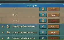 1M+ T4, 390M+ poder, vai até K1343, 20 heróis no máx.