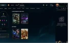 conta lol level 30 unranked