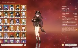 Conta Genshin - 48 5 estrelas - Server N/A - AR60