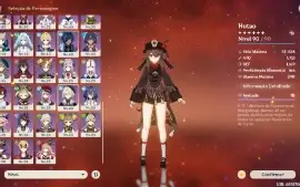 Conta Genshin - 48 5 estrelas - Server N/A - AR60