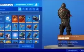 Conta Fortnite Completa ( Season 1 ) Cavaleiro Negro
