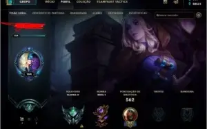 Conta de lol platina 4 todos champs/138skins