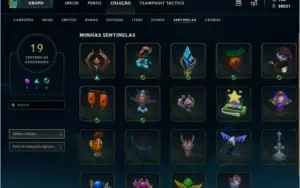 Conta de lol platina 4 todos champs/138skins