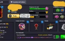 CONTA 8 ball pool 225 Milhões de fichas