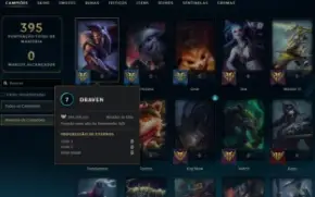 Conta League of Legends Full Acesso - 149 Champs e 167 Skins