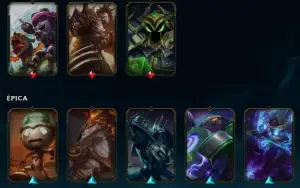 Conta League of Legends Full Acesso - 149 Champs e 167 Skins