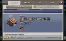 CV12 SEMI FULL CLASH OF CLANS COC TH12 C/ 6 CONSTRUTOR SKINS