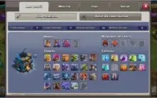 CV12 SEMI FULL CLASH OF CLANS COC TH12 C/ 6 CONSTRUTOR SKINS