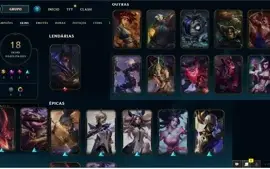 Conta de lol MESTRE