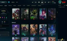 Conta Lol Todos Os Campeões + De 300 Skins + Conta Valorant