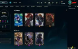 Conta Lol Todos Os Campeões + De 300 Skins + Conta Valorant