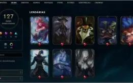 Conta Lol plat 3 , antigo diamante 4