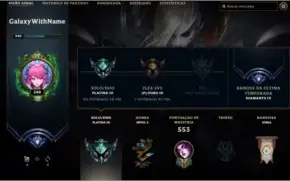 Conta Lol plat 3 , antigo diamante 4