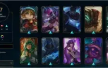 Conta League of Legends lvl 200+ e muita skins