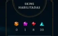 Conta League of Legends lvl 200+ e muita skins