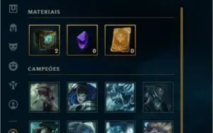 Conta League Of Legends LVL 30