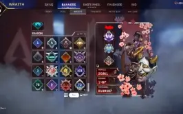 Apex Main Wraith 28K De Kills Com 7 Heranças E 410 Lendarios
