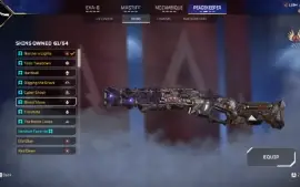 Apex Main Wraith 28K De Kills Com 7 Heranças E 410 Lendarios