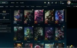 CONTA LV 64 COM 9 SKIN HABILITADO E 1 NO ESPOLIO!!