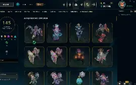 Conta Com Skins Raras Janna Vitoriosa, Rammus Rei E Kayle Ju