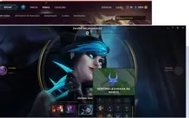 Conta Lol Platina 5, 133 skins, muitos icones S4