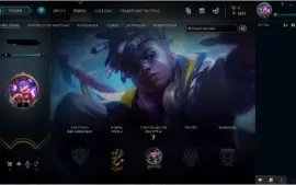 Conta lol + itens do evento + EKKO TRUE DAMAGE