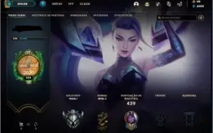 Conta League of legends