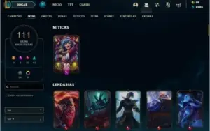 Conta League of legends