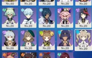 Conta Genshin Impact, Hutao C1, Yelan, Nahida, Raiden E +