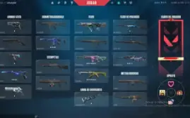 Conta valorant smurf com skin