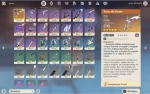 Conta Genshin Impact 5 ESTRELAS E RESINAS