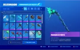 Conta fortnite ikonic, minty, salve o mundo 130 e muito mais