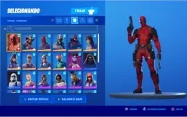 Conta fortnite ikonic, minty, salve o mundo 130 e muito mais