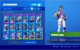 Conta fortnite ikonic, minty, salve o mundo 130 e muito mais