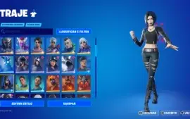 Conta Fortnite +100 Skins, Código Apoiador