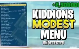 [Grátis] Mod Menu Gta V Online Pc - Unlock All Money Level