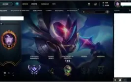 Conta diamante League of Legends