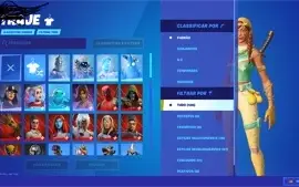 Conta fortnite com 106 skins 86 picaretas