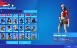 Conta fortnite com 106 skins 86 picaretas