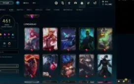 Conta Lol, Todos Os Champs, 461 Skins - D2 Flex E P4 Soloq