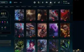 Conta Lol, Todos Os Champs, 461 Skins - D2 Flex E P4 Soloq