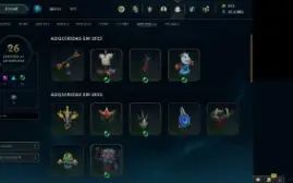 Conta Lol, Todos Os Champs, 461 Skins - D2 Flex E P4 Soloq