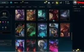 CONTA LOL 46 SKINS, 64 CHAMPIONS, FALTANDO 7 GAMES DA MD10