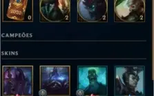 conta lol