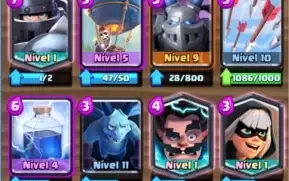 Conta Clash Royale Lv.10 na Arena do Porco