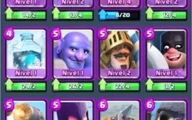 Conta Clash Royale Lv.10 na Arena do Porco
