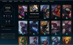 conta de lol