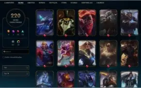 conta de lol