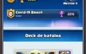 Conta Clash Royale Nível 13 líder de clã 2200k