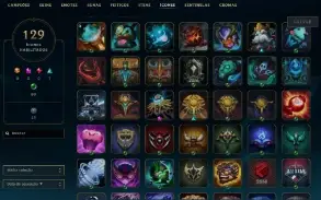 Conta Full Acesso - 150 Campeões - 350 Skins